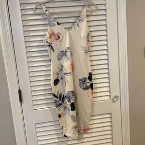 White floral Showpo dress